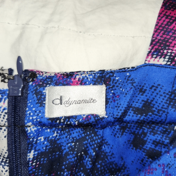 Dynamite midi dress with pockets and bodice sz med - Picture 9 of 15